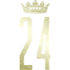 Couronne à 24 numéros