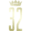 32 couronne de numéro