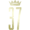 37 number crown