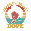 Unapologetic Black Afro-American