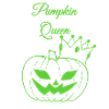 Pumpkin Queen Halloween Design