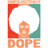 Unapologetic Black Afro-American