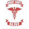 Nachtschwester Infirmière de nuit Krankenschwester