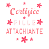 Certifiée fille attachiante