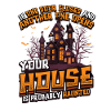 Funny Halloween house haunts Halloween.