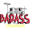Badass Drummer Punk Gift