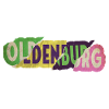 Oldenburg Tyskland City Font Punk Retro