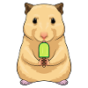 Hamster popsicles
