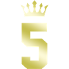 5 Number crown