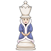 Pièce d’échecs Queen Chess