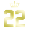 22 Number crown