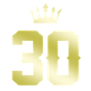 30 Number crown