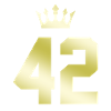 42 Number crown