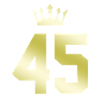 45 Number crown