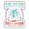Polution Solution Environmental Protection Cycling.