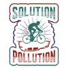 Polution Solution Environmental Protection Cycling.