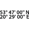 Coordonnées d’Olsztyn