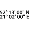 Coordonnées de Varsovie