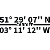 Cardiff coordinates
