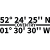 Coventry coordinates