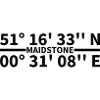 Maidstone coordinates