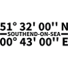 Southend-on-Sea coordinates