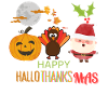 Happy hallo,thanks,mas, happy holidays