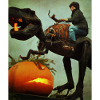 Halloween Dino Boy Riding Dinosaurs