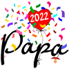 Papa 2022 Konfetti