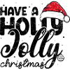 Santa Hat Minimal Graphic