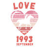 Amour équitation anniversaire Septembre 1993