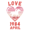 Amour équitation anniversaire avril 1984