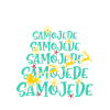 Samojede Hund Weihnachten Hunderasse