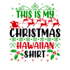 Ugly Christmas Hawaiian Shirt