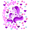 Beste Einhorn-Mutter