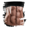 Fake Muscle Woman Fitness Kvinders Krop