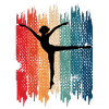 Retro Gymnastics Acrobats Poison