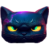 Majestic magical cat face!