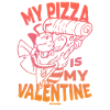 Ma pizza est ma Saint-Valentin