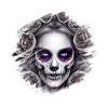 Totenkopf Frau - Fantasy