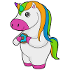 Einhorn Donut