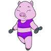Haltère Pig Fitness