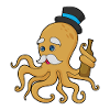 Octopus Gentleman Top Hat