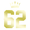 62 Number crown