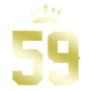 59 Number crown