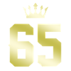 65 Number crown
