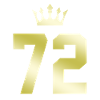 72 Number crown