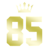 85 Number crown