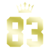 83 Number crown