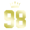 98 Number crown